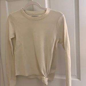 Madewell Cream Top